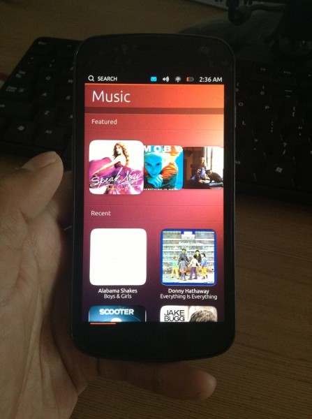 Galaxy nexus 刷上 Ubuntu Phone 上手评测（图文）