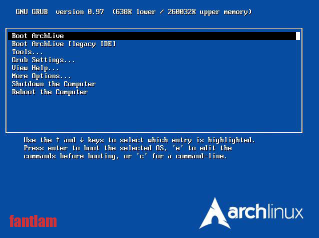 ArchLinux安装笔记（附图）