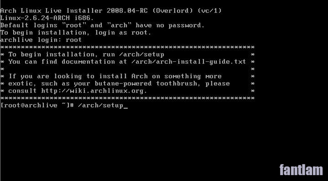 ArchLinux安装笔记（附图）