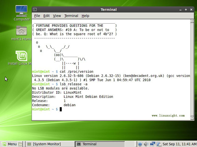 Linux Mint新面孔:基于Debian的LMDE