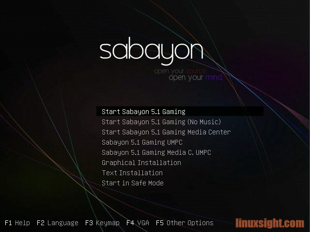 Sabayon 5 游戏纪念版