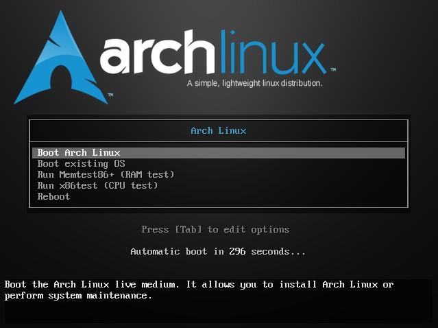 ArchLinux+XP双系统安装札记