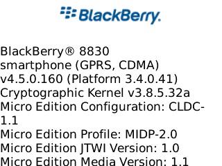 黑莓8830图文刷机(4.5+5.0混刷)