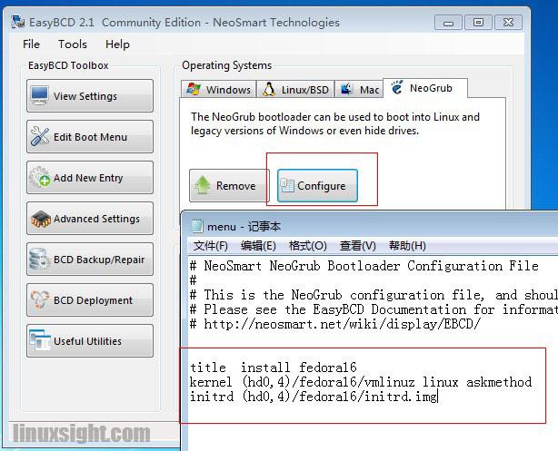 Windows7硬盘安装Fedora16图文教程