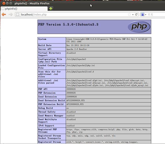 Ubuntu搭载PHP环境(安装MySQL/Apache/phpMyAdmin/Wordpress)