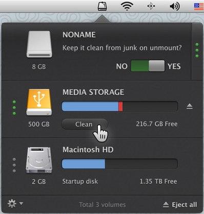 Mac硬盘清洁CleanMyDrive