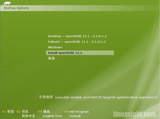 openSUSE硬盘安装openSUSE12.2全程图解